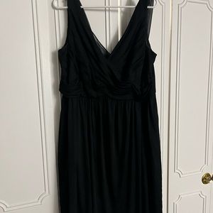 David’s Bridal Bridesmaida Dress, black